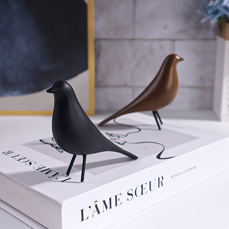 Orvayne Vogelstatue – Abstraktes Harzdesign für Tischdekoration