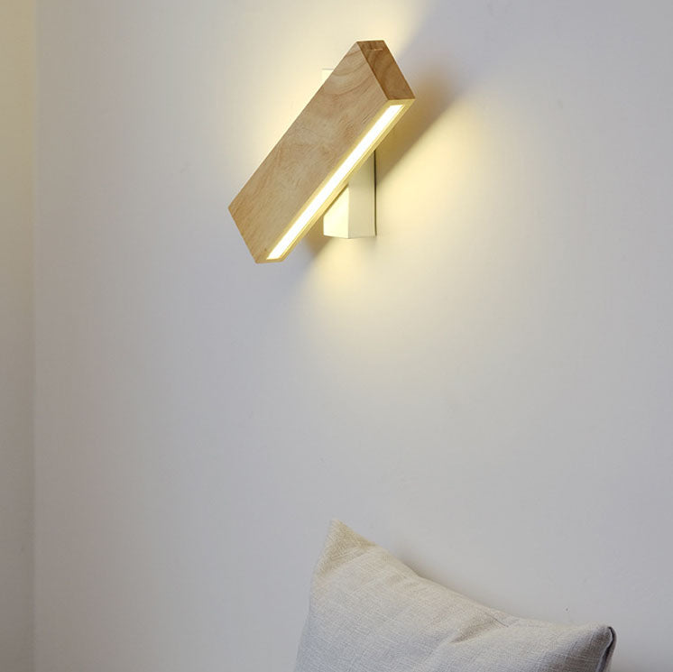 Sorevian Wandleuchte – Japanisches Minimalistisches Design mit Drehbarem LED