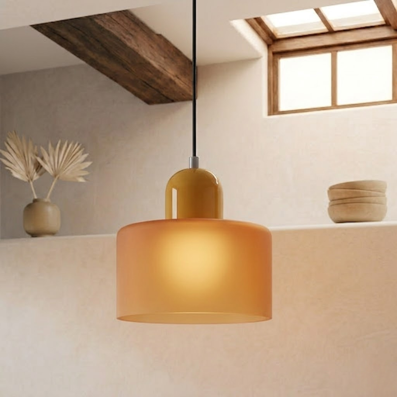 Pendelleuchte mit erweitertem Halo Design