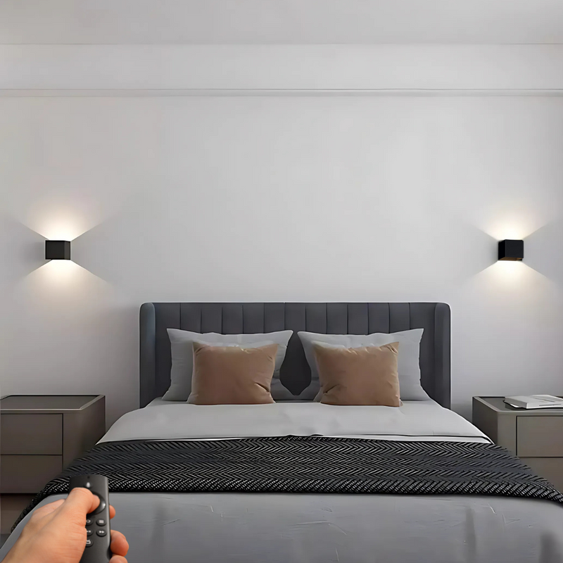 Lunavera Wandleuchte – Kabellose LED-Beleuchtung mit Fernbedienung