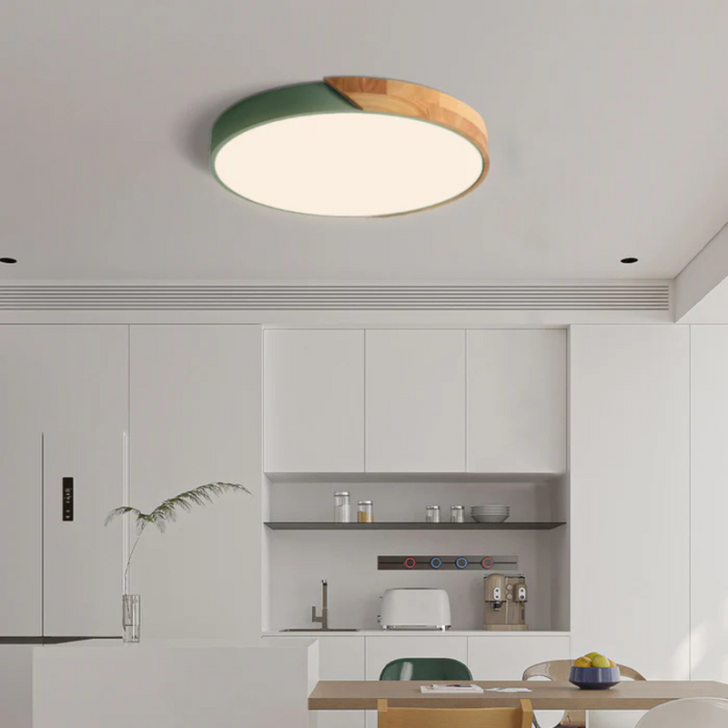 Nolvessa Deckenlampe – Skandinavisches Holzdesign