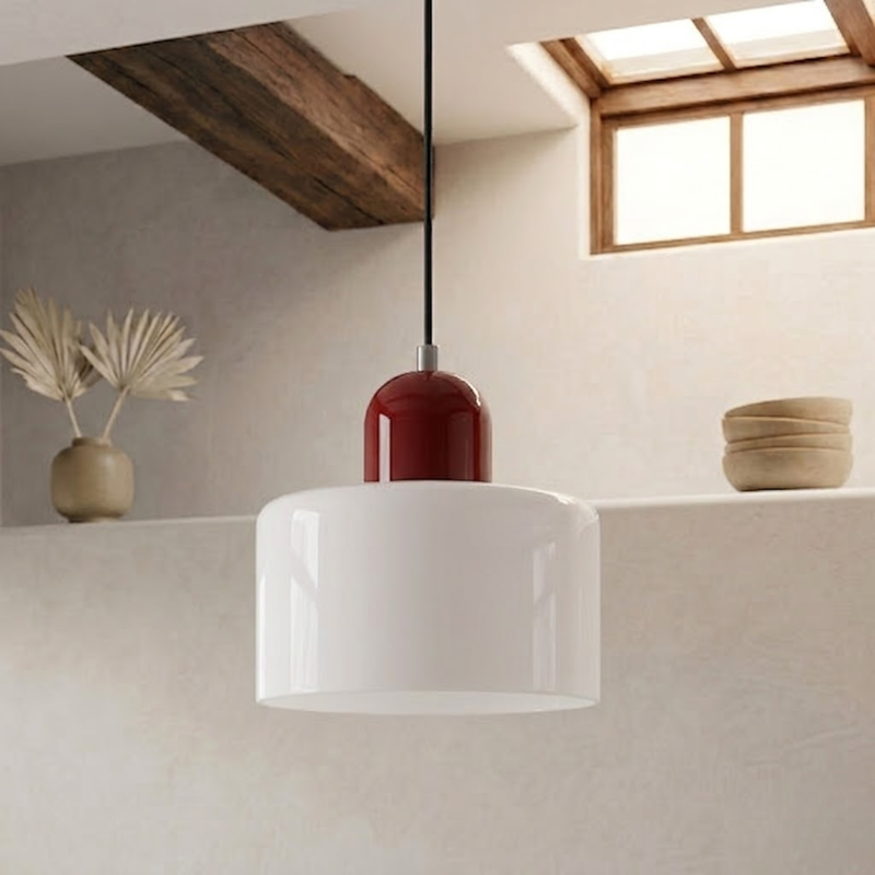 Pendelleuchte mit erweitertem Halo Design
