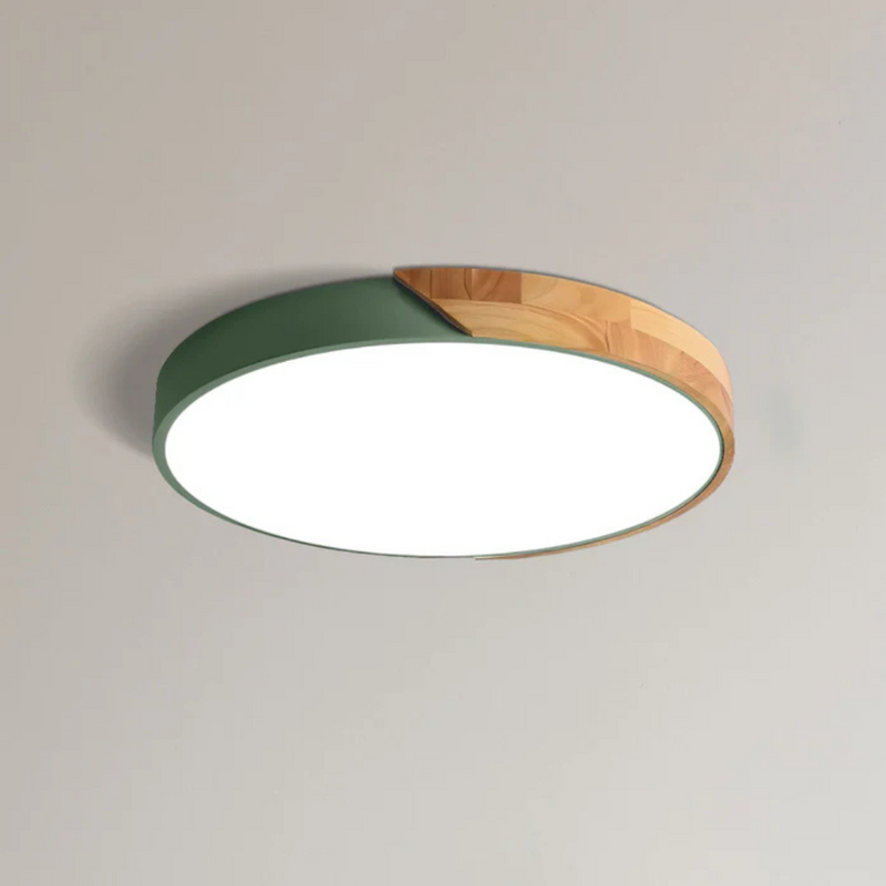 Nolvessa Deckenleuchte – Skandinavisches Holzdesign mit Integrierter LED