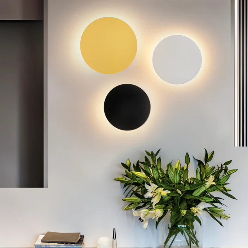 Calvion Wandlampe – Runde LED Beleuchtung mit modernem Design