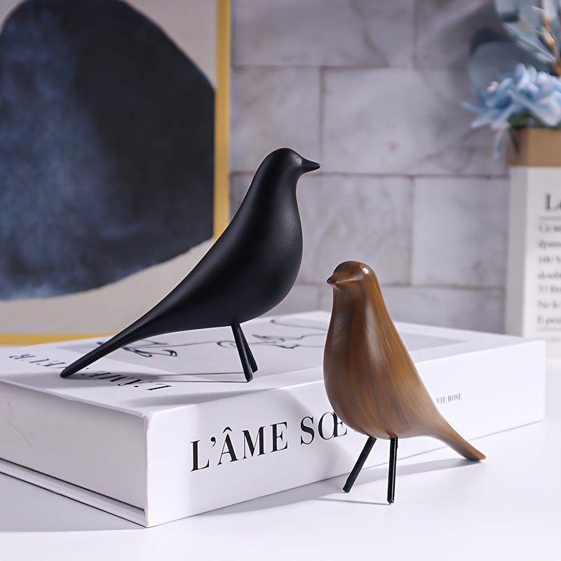Orvayne Vogelstatue – Abstraktes Harzdesign für Tischdekoration