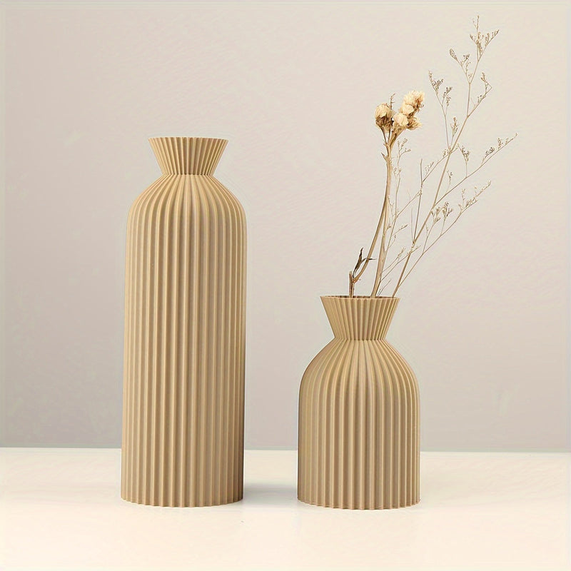 Orvessa Vase – Zylindrische Form im Boho-Stil