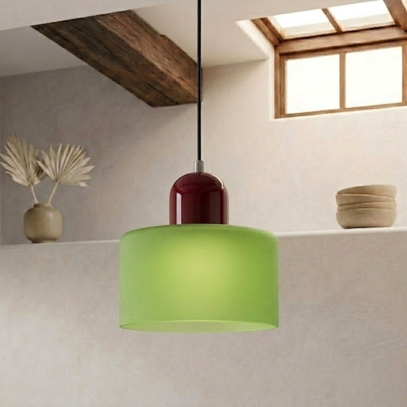 Pendelleuchte mit erweitertem Halo Design