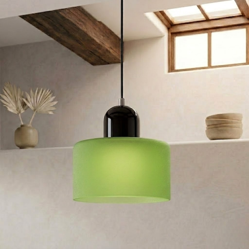 Pendelleuchte mit erweitertem Halo Design