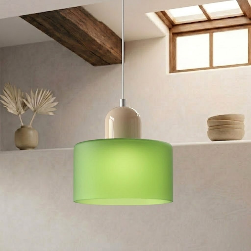 Pendelleuchte mit erweitertem Halo Design