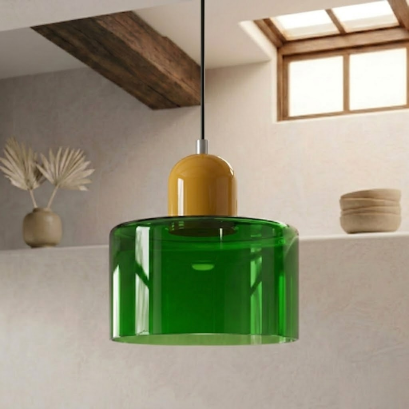 Pendelleuchte mit erweitertem Halo Design