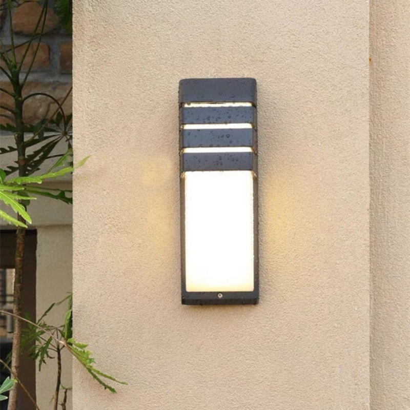 Veyron Außenwandlampe – LED mit Bewegungsmelder