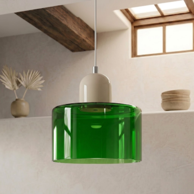 Pendelleuchte mit erweitertem Halo Design