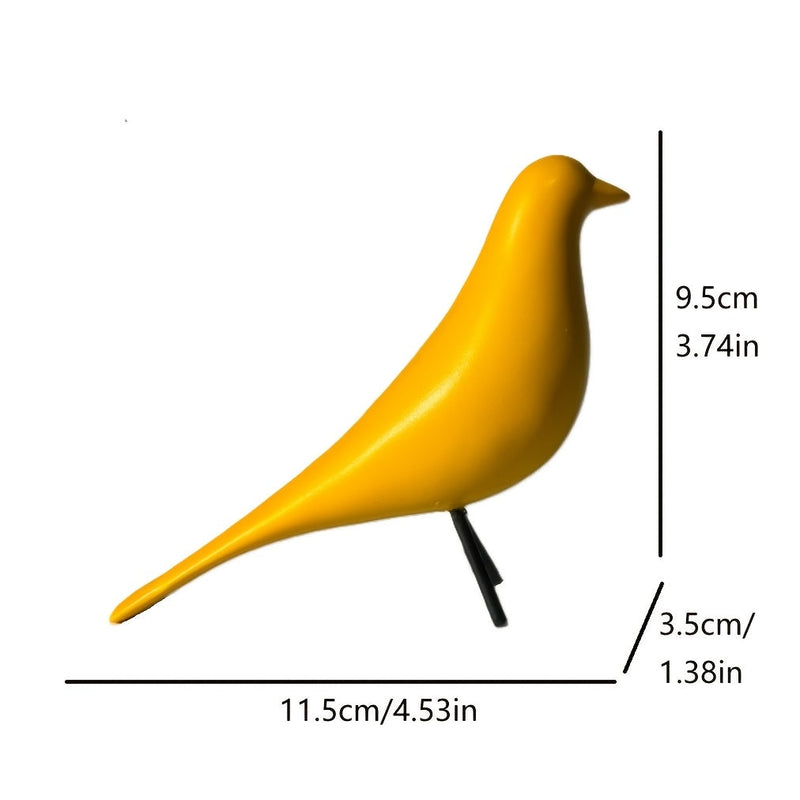 Orvayne Vogelstatue – Abstraktes Harzdesign für Tischdekoration