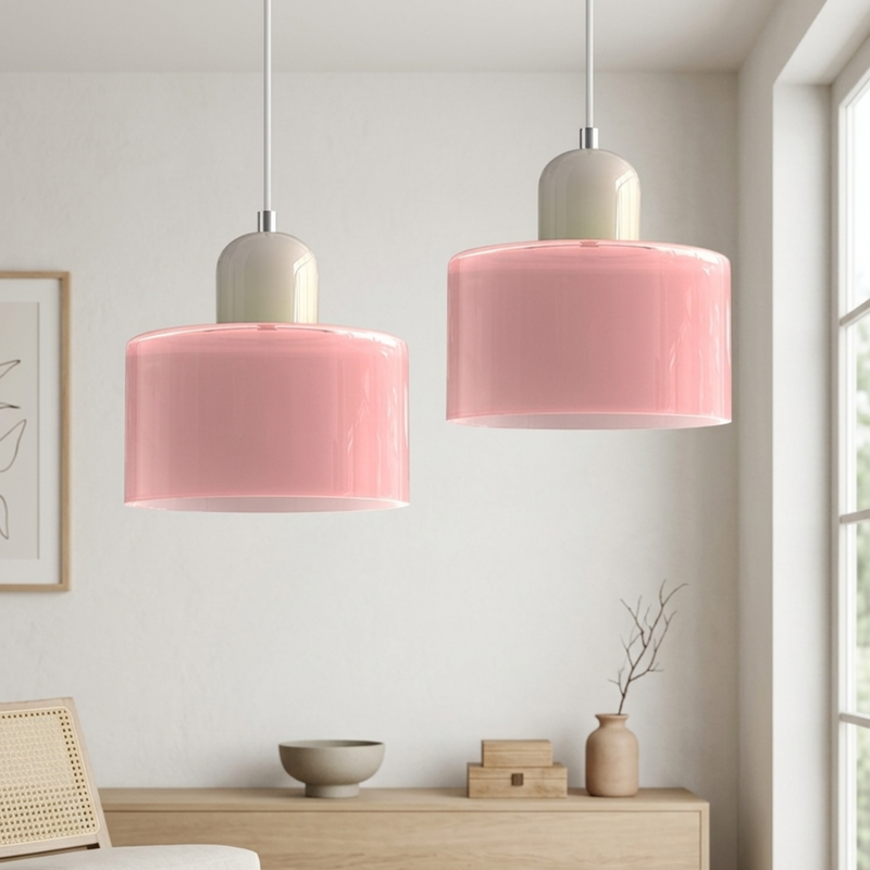 Pendelleuchte mit erweitertem Halo Design
