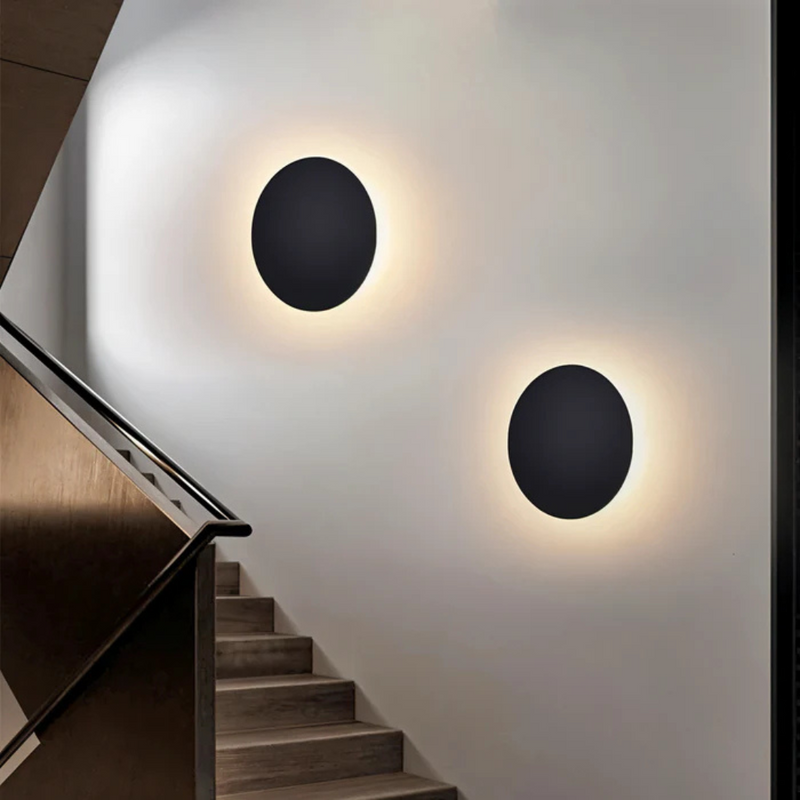 Calvion Wandlampe – Runde LED Beleuchtung mit modernem Design
