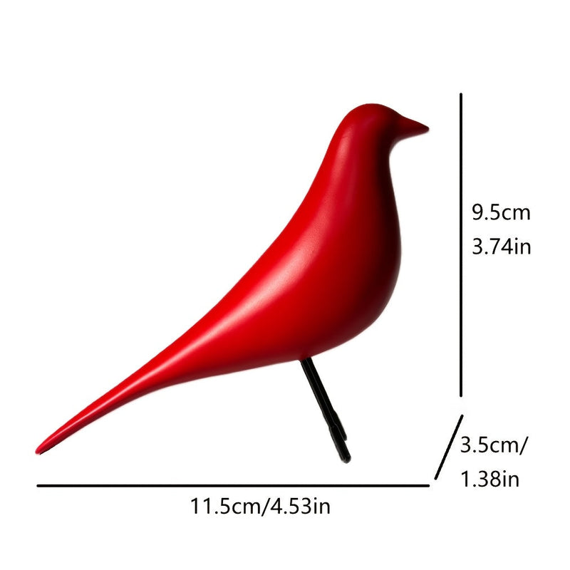 Orvayne Vogelstatue – Abstraktes Harzdesign für Tischdekoration