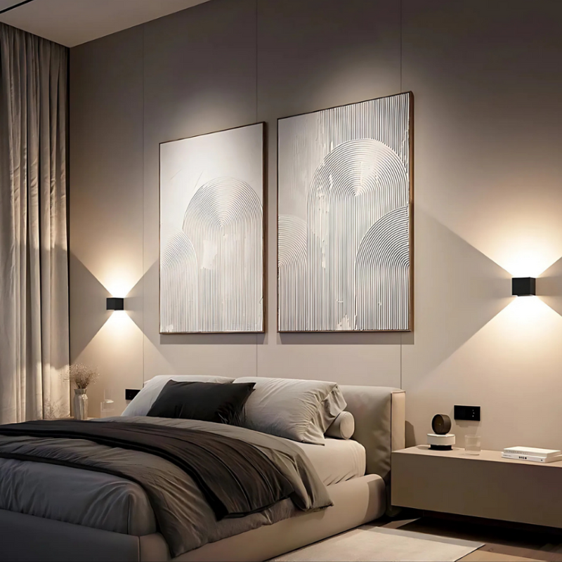 Lunavera Wandleuchte – Kabellose LED-Beleuchtung mit Fernbedienung
