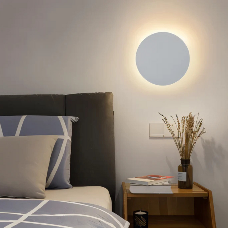 Calvion Wandlampe – Runde LED Beleuchtung mit modernem Design