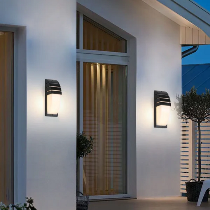 Veyron Außenwandlampe – LED mit Bewegungsmelder