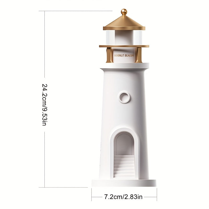 Dekorative Leuchtturm Tischlampe mit Einstellbarem Licht für Innenräume