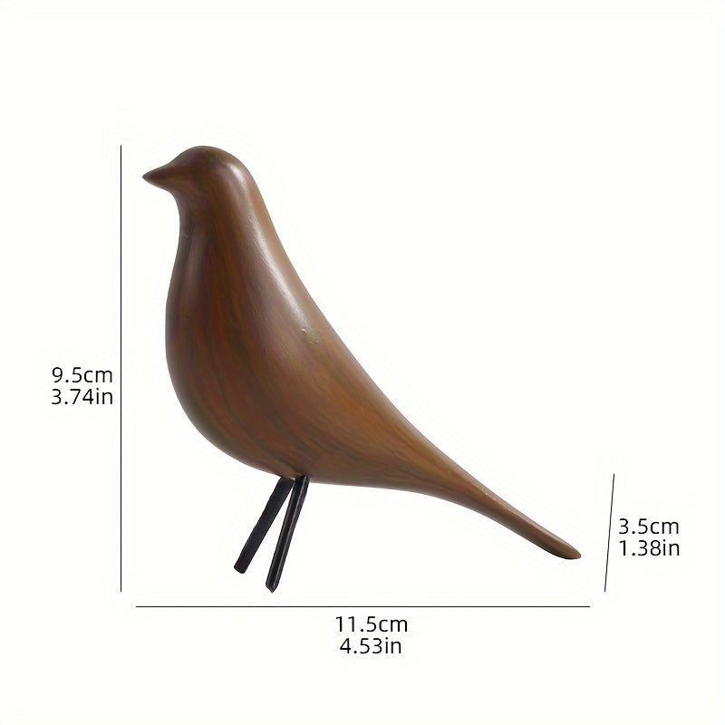 Orvayne Vogelstatue – Abstraktes Harzdesign für Tischdekoration