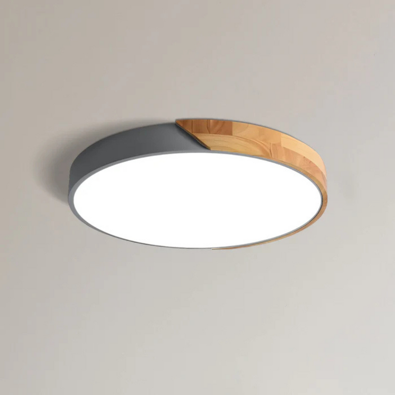 Nolvessa Deckenleuchte – Skandinavisches Holzdesign mit Integrierter LED