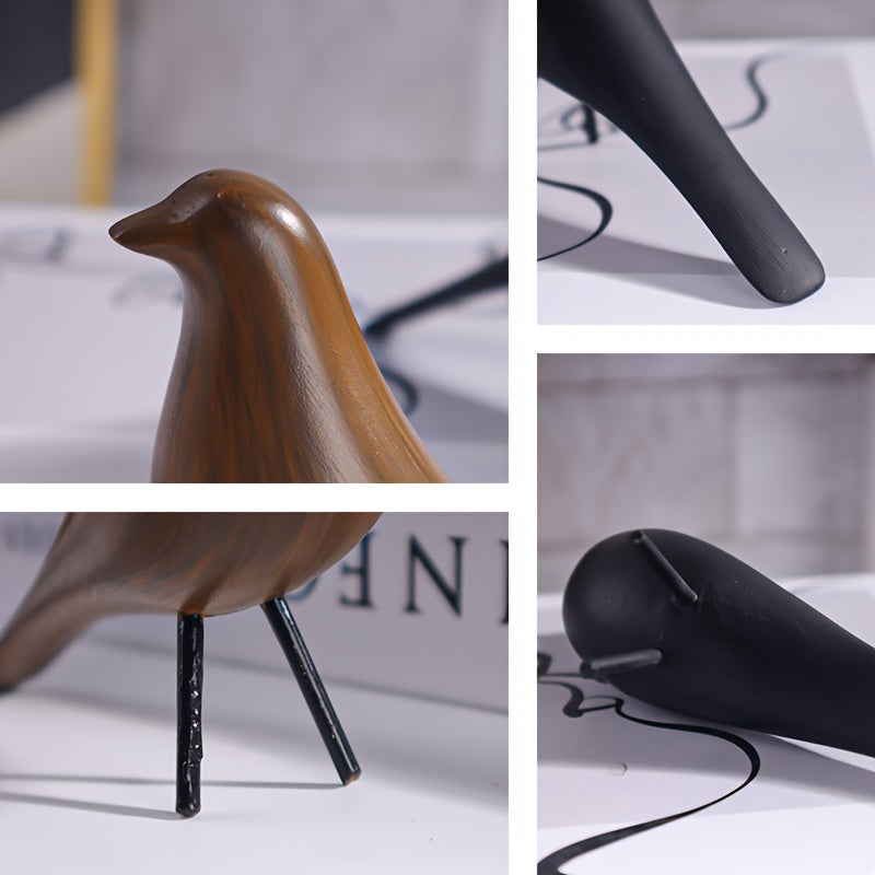 Orvayne Vogelstatue – Abstraktes Harzdesign für Tischdekoration