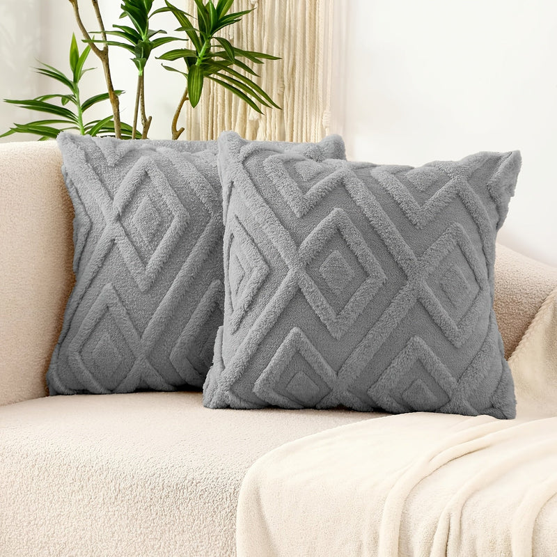 Averelle Kissenbezüge – Boho Jacquard mit Geometrischem Muster
