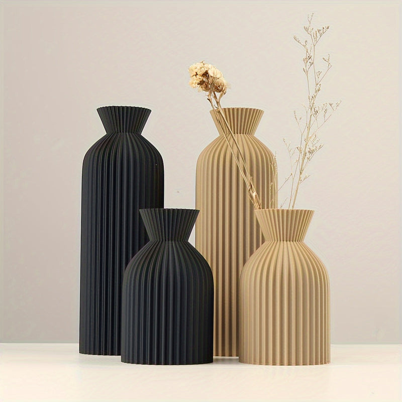 Orvessa Vase – Zylindrische Form im Boho-Stil