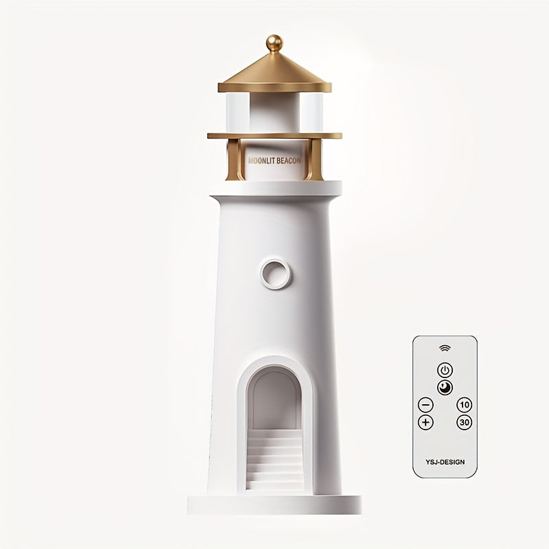 Dekorative Leuchtturm Tischlampe mit Einstellbarem Licht für Innenräume