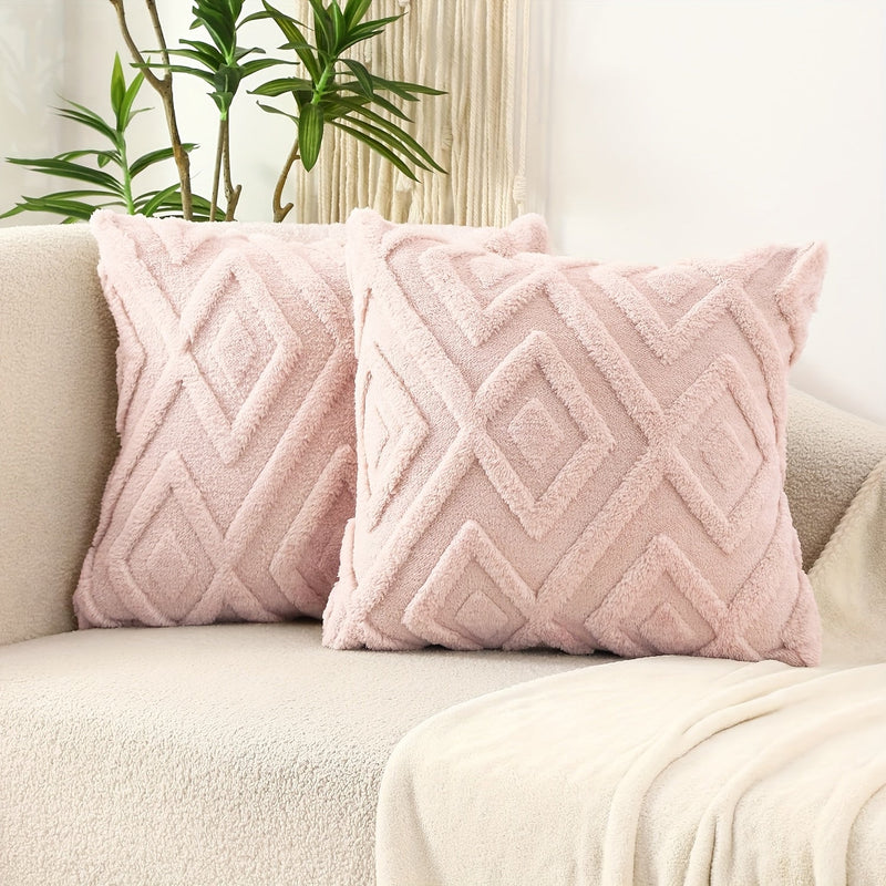 Averelle Kissenbezüge – Boho Jacquard mit Geometrischem Muster