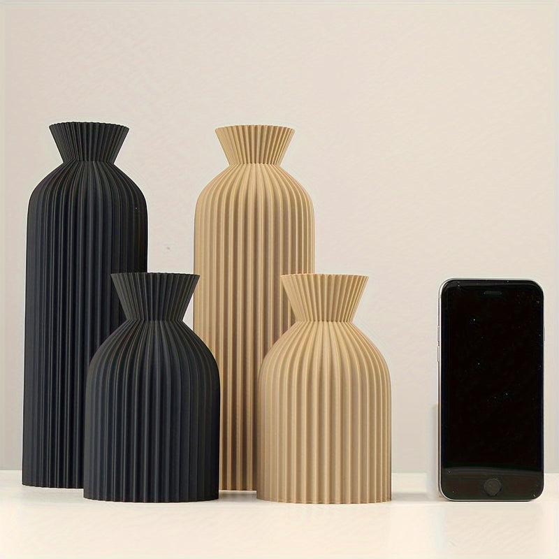Orvessa Vase – Zylindrische Form im Boho-Stil