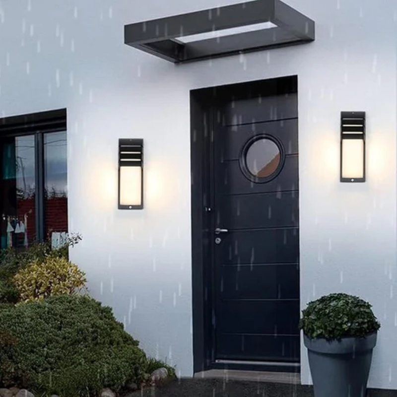 Veyron Außenwandlampe – LED mit Bewegungsmelder