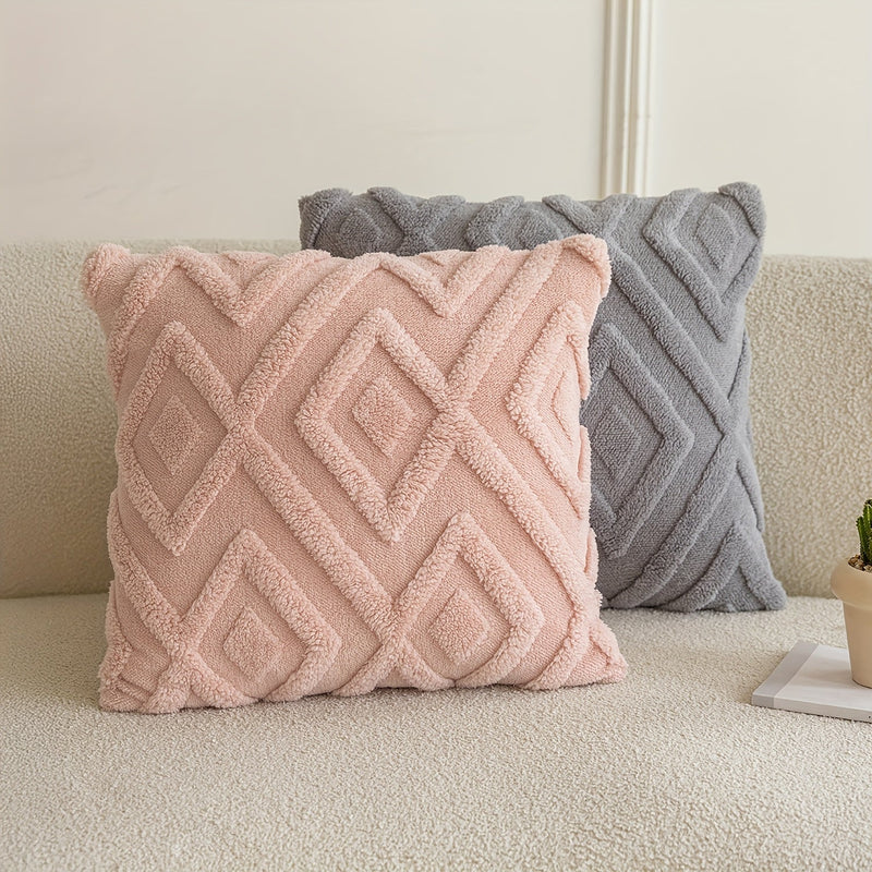 Averelle Kissenbezüge – Boho Jacquard mit Geometrischem Muster