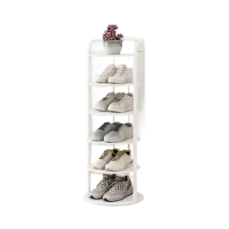 Rondelva Schuhregal – Rundes Metalldesign mit 5 bis 8 Etagen