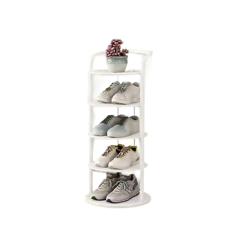 Rondelva Schuhregal – Rundes Metalldesign mit 5 bis 8 Etagen