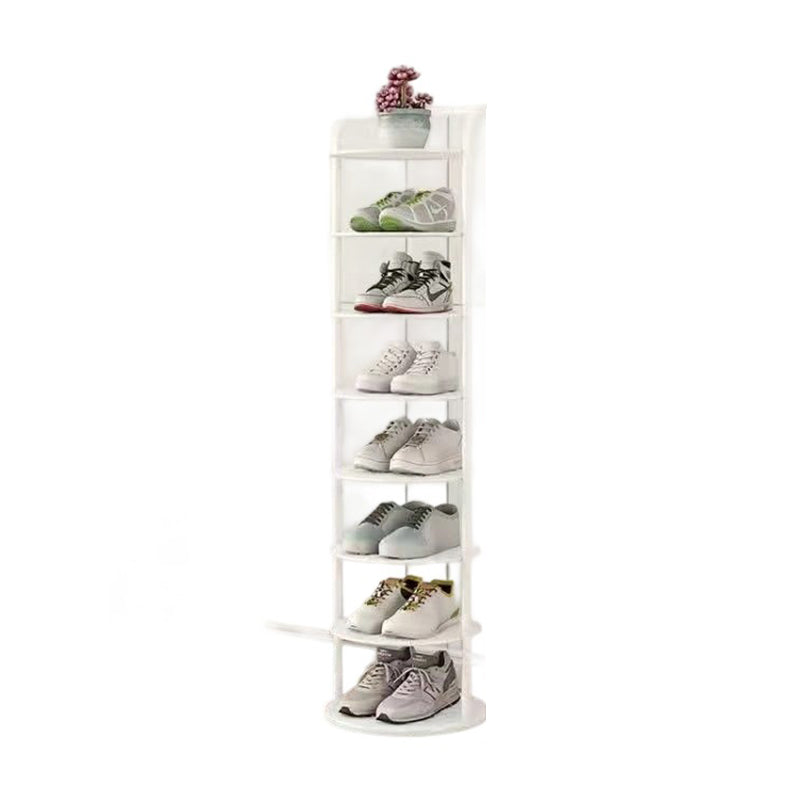 Rondelva Schuhregal – Rundes Metalldesign mit 5 bis 8 Etagen