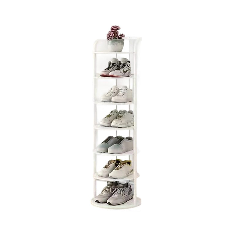 Rondelva Schuhregal – Rundes Metalldesign mit 5 bis 8 Etagen
