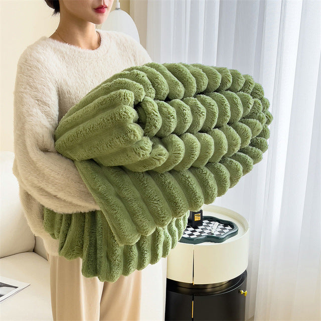 FluffyDreams Luxe Decke – Weich, Warm und Stilvoll