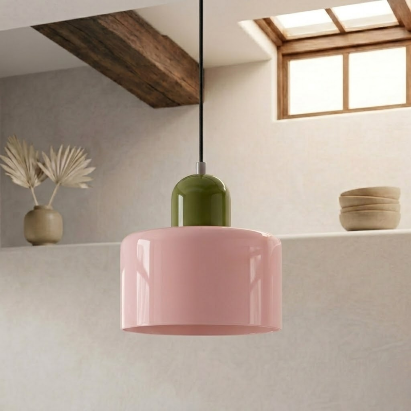Pendelleuchte mit erweitertem Halo Design
