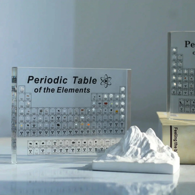 Chemivaro Elementendisplay – Acrylglas mit Lasergravur