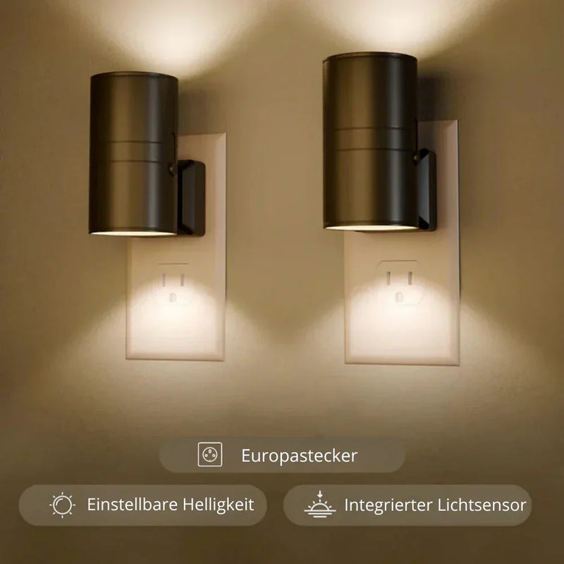 Veltrix Nachtlampe – Bauhaus Design mit Dimmbarem LED