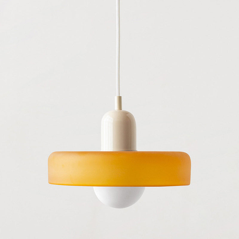ColorLoop Pendelleuchte – Kunstzinnige Bauhaus-Hängelampe mit Warmlicht