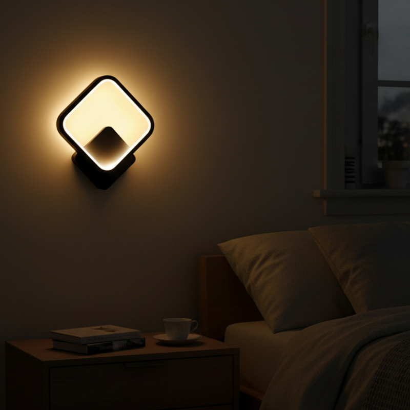 Averixa LED Wandleuchte – Asymmetrisches Design mit Warmweißem Licht