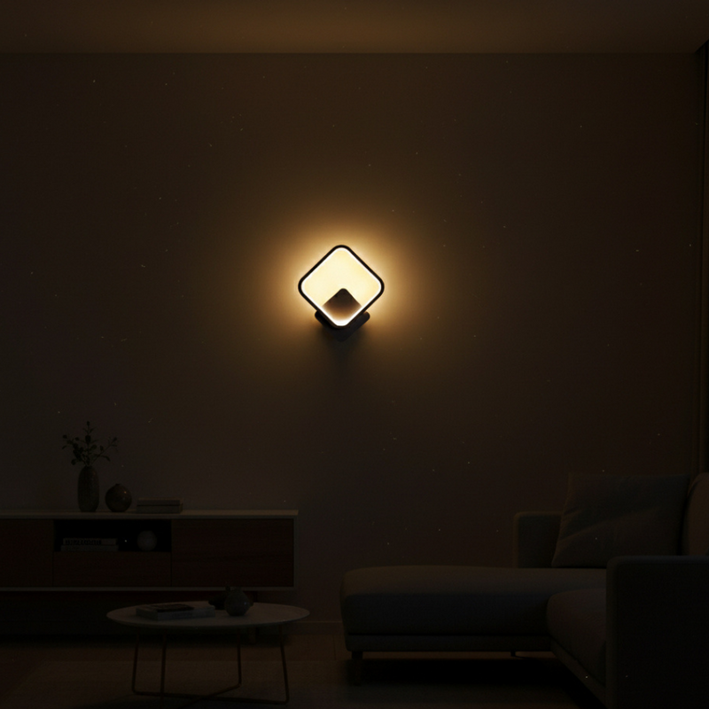 Averixa LED Wandleuchte – Asymmetrisches Design mit Warmweißem Licht