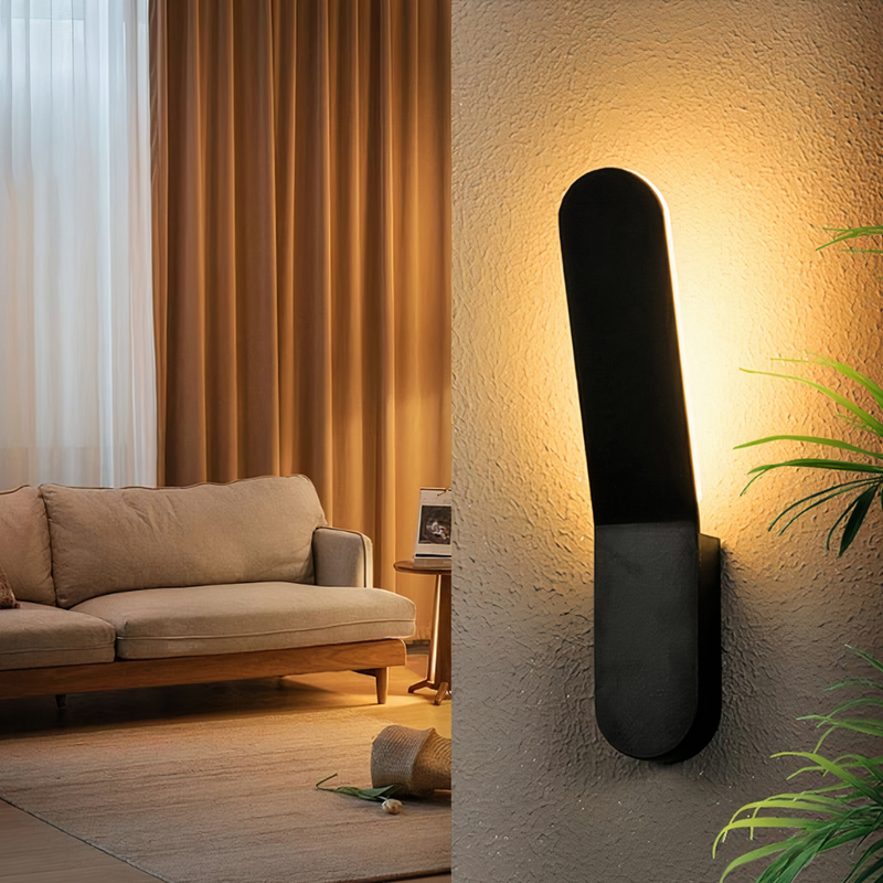Calverano Außenwandlampe – Minimalistische LED Fassadenbeleuchtung