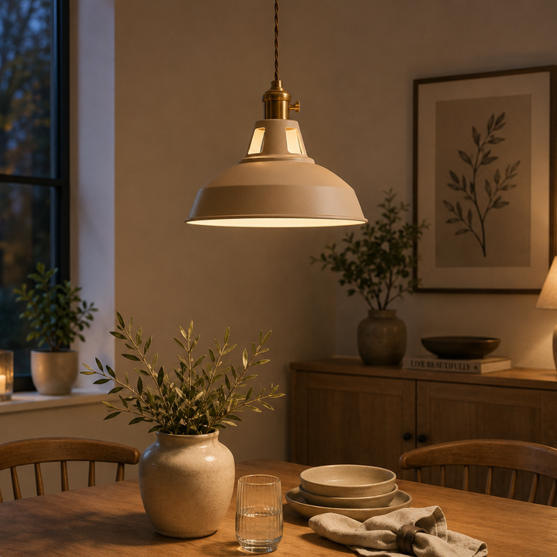 Varexon Kuppel Hängeleuchte – Industrielles Design mit Verstellbarem Kabel