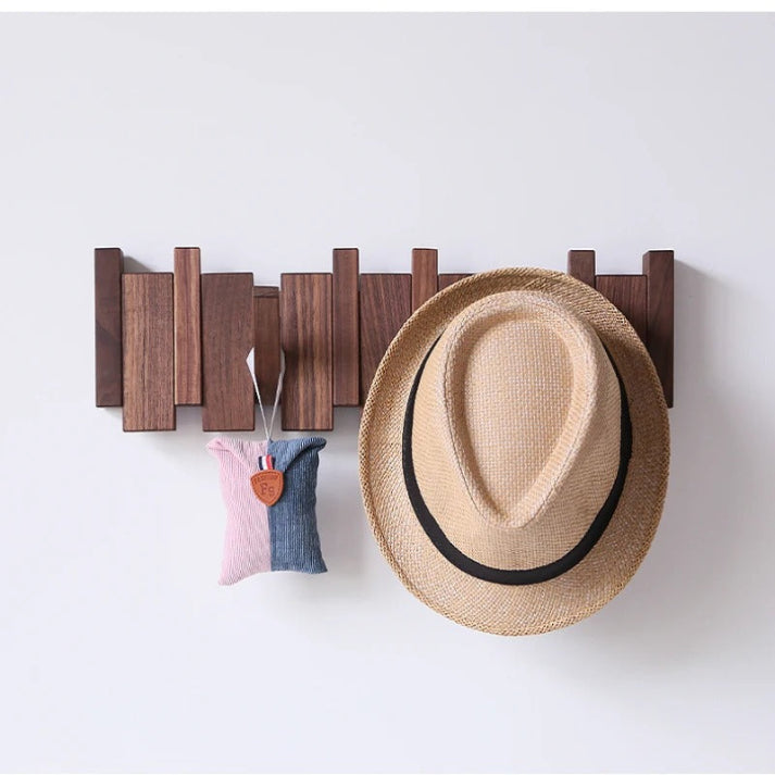 Arvesso Wandgarderobe – Holzdesign mit Klavier-inspirierten Haken