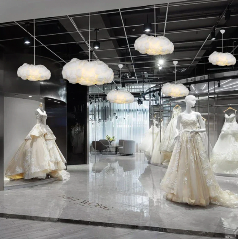Orlavia Pendelleuchte – Wolkenförmiges Design mit Sanfter Beleuchtung