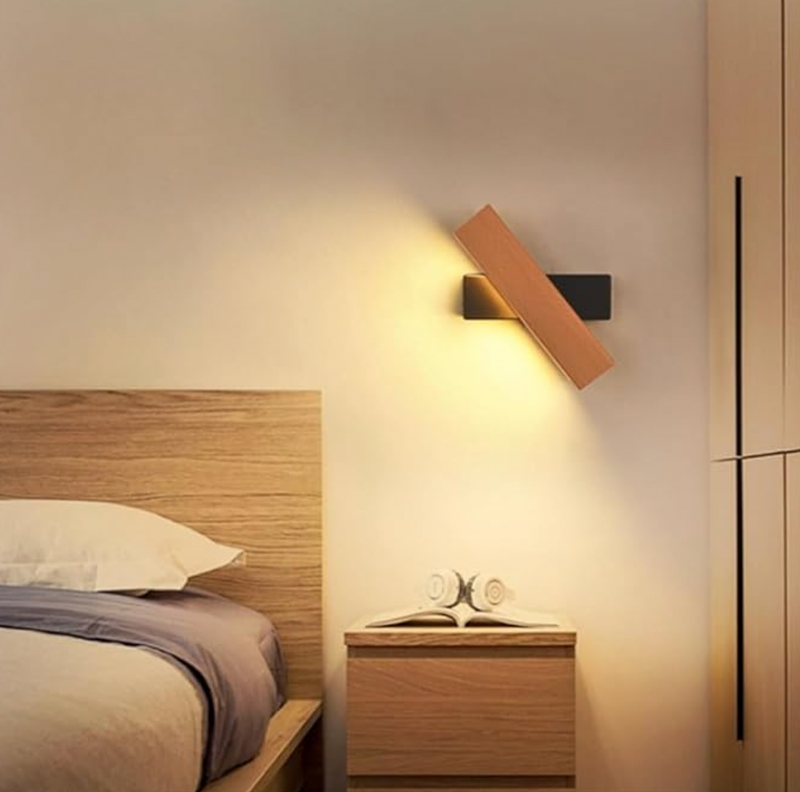 Sorevian Wandleuchte – Japanisches Minimalistisches Design mit Drehbarem LED